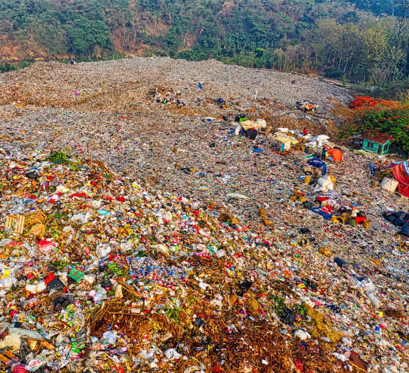 Landfill waste