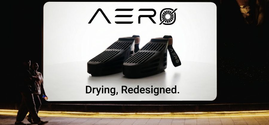AERØ identity — Drying, Redesigned