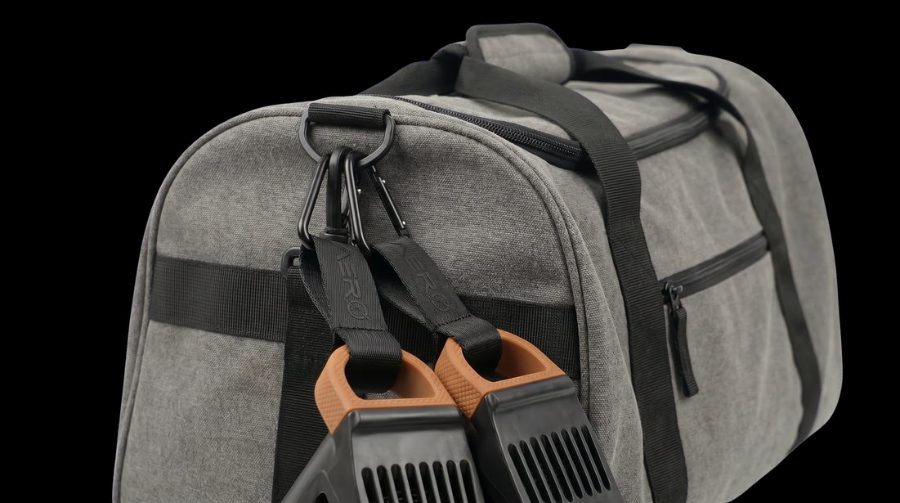 AERØ packed in a kit bag